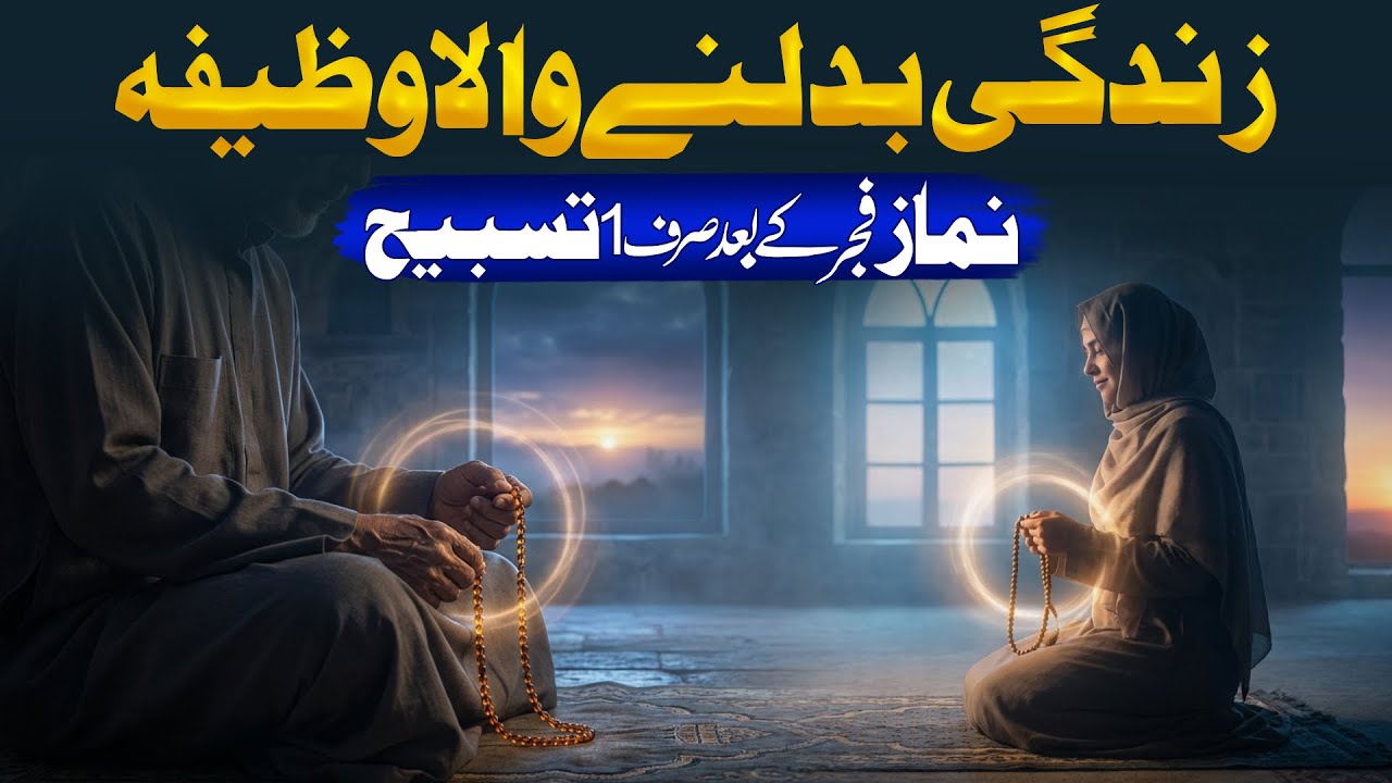 Life-Changing Wazifa: Just 1 Tasbeeh After Fajr Prayer | Islamic Learning Hub