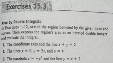 Thomas Calculus 15.3 (Q1-12)