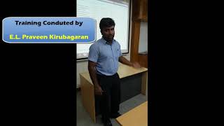 Leadership Training I NVH India I E. L. Praveen Kirubagaran