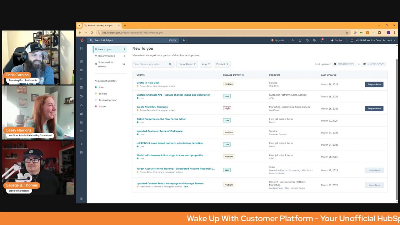 250331 Wake Up With Customer Platform - The Unofficial HubSpot Morning Show