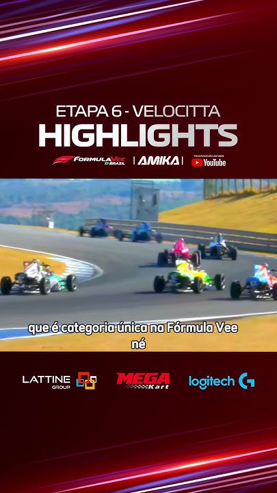 🚦 Largada eletrizante na Fórmula Vee!