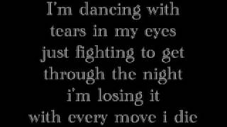 Dancing with tears in my eyes ;.LYRICS video.;