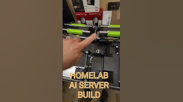 Homelab AI Server Build #shorts #homelab #ai #server