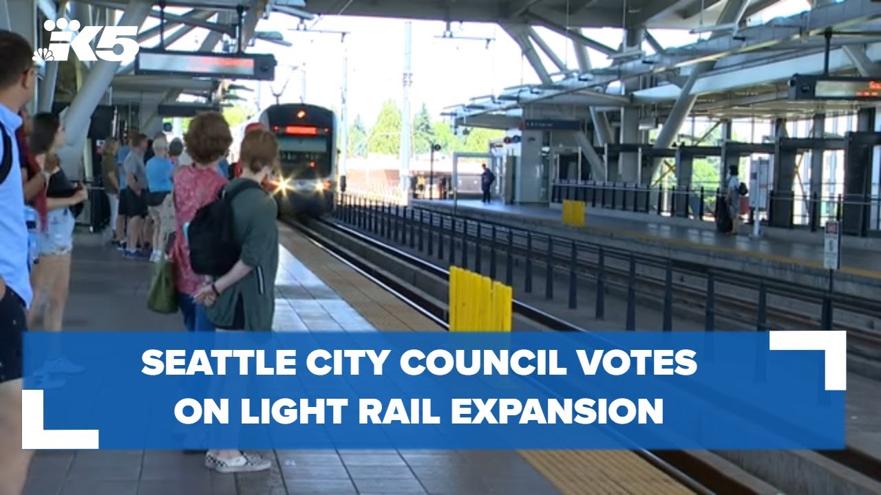 Seattle City Council votes on light rail expansion recommendations