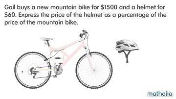 Expressing One Quantity as a Percentage of Another