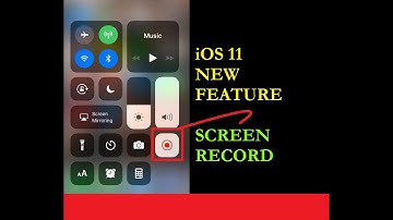 How to SCREEN RECORD on iPhone iPad iOS 11 Update New Feature