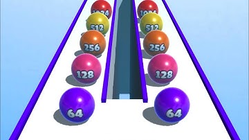 Ball Merge 2048 ! All Levels Gameplay Walkthrough Android, iOS