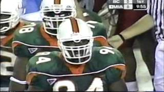 2002 Boston College vs Miami,Fl