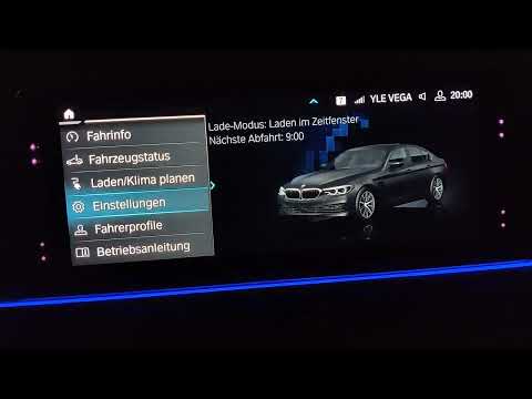 Как изменить язык BMW на 5 серии 530e