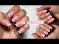 Gel x French tip nails for beginners!