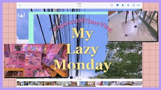 Vlog01 My Lazy Monday ☀️ | วันนี้ลา...มาเดินเล่นลิโด้, เดินสยาม, ดูร้าน daddy #ApieceOfTimeVlog