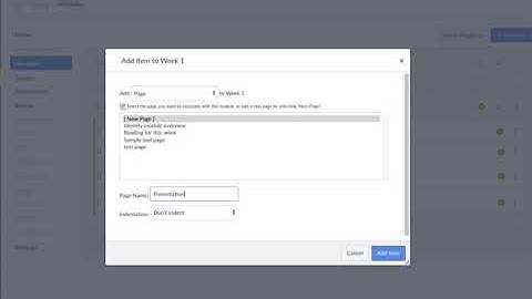 Adding content from Google Drive to Canvas