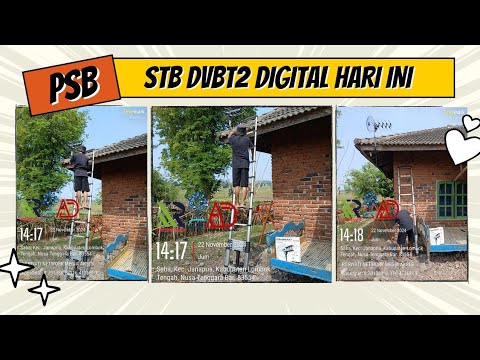 PEMASANGAN STB DEXICON OLED HD + ANTENA TOYOSAKI