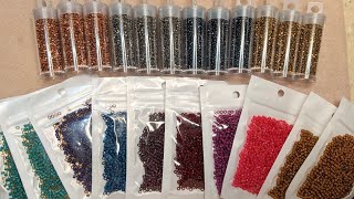 180. Новый необычный бисер и стеклянная шпинель с АлиЭкспресс. AliExpress seef beads haul