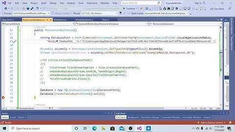 How to deploy a Xamarin app with a prepopulated SQLite database