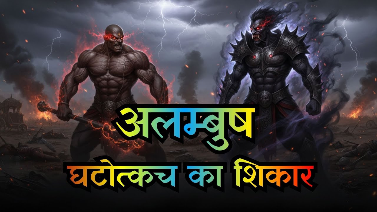Alambush: The Demon of Vengeance | A Dark Mahabharata War Story of Maya, Dharma & Destruction