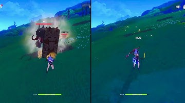 Enemies disappear when you cross this area in Nod-Krai! (Genshin Impact PS5)