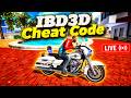 IBD3D Cheat Code LIVE 🔥 Police Bike Gameplay | Unlimited Fun & Action