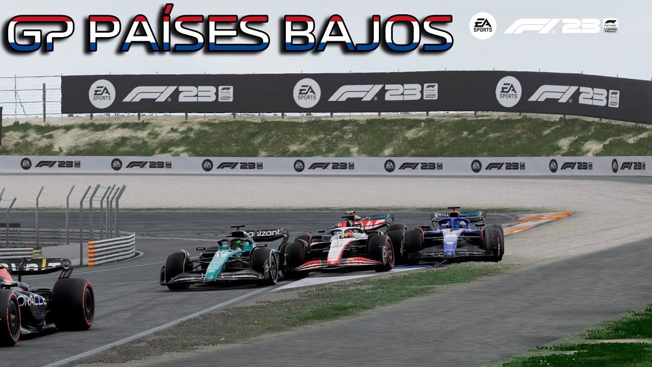 Carrera de SUFRIMIENTO🥵 - GP PAÍSES BAJOS F1 23 TRAYECTORIA #14