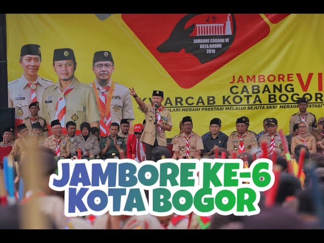 Meriah! 2.972 Anggota Pramuka Kota Bogor Ikuti Jambore class=