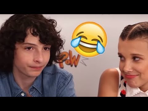 Stranger Things Cast Finn Millie Noah And Gaten Cute