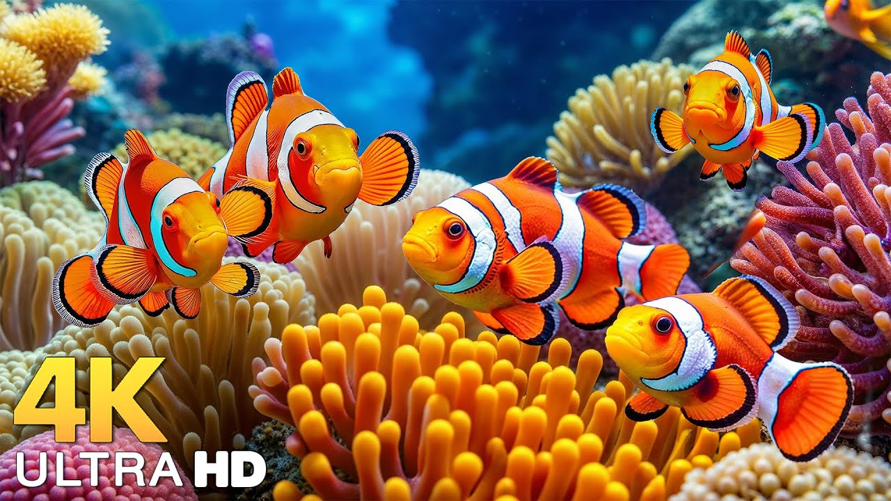 The Best 4K Aquarium - Explore the Underwater World and Beautiful Coral Reef Fish for Deep Sleep #29