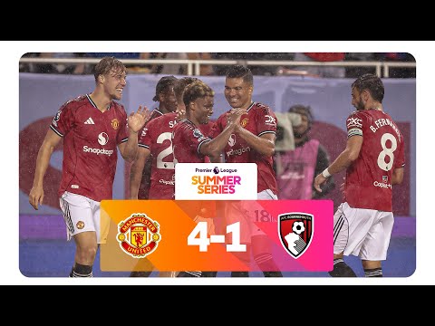 Man Utd Cruise to WIN over Bournemouth | MUN 4-1 BOU | 2025 Premier League Summer Series Highlights Man Utd Cruise to WIN over Bournemouth | MUN 4-1 BOU | 2025 Premier League Summer Series Highlights Thumbnail