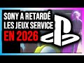 Sony retarde les jeux ps5 service jusquen 2026 en raison dun manque de  qualit 