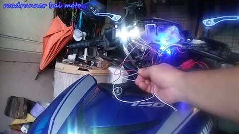 BAR END LED LIGHT (UNIVERSAL) INSTALLATION