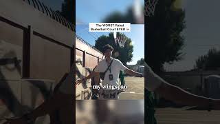 The WORST Rated Basketball Court EVER 💀