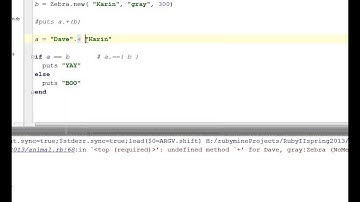 Ruby II - Comparable Mixin - Lecture 15