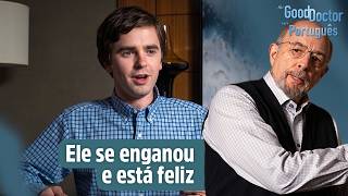 Shaun fica feliz por estar errado | Capítulo 17, Temporada 6 | The Good Doctor em Português