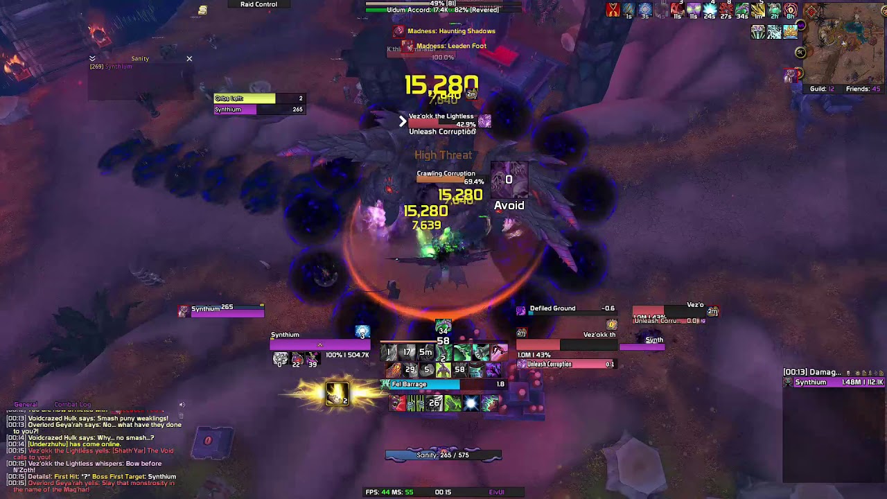 The Most Horrific Vision of Orgrimmar - Havoc DH Solo - No Twilight ...