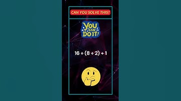Brain speed test! Can you solve this PEMDAS math quiz? Short Video. Fast math expression teaser.