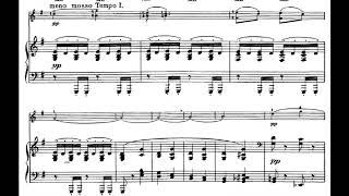 Antonin Dvořák - Sonatina for Flute and Piano, Op. 100 (1893) [Score-Video]