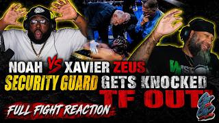 ZEUS Security Gets KNOCKED TF OUT! || (FULL FIGHT REACTION) || CUT DA CAP screenshot 1