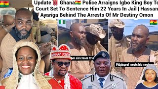 картинка: Обновление‼️Гана 🇬🇭Полиция предъявила обвинение королю игбо🇳🇬Мальчик ожидает суда | Хассан Айариг...
