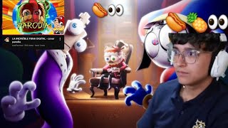 mexican hace el súper ridículo y se pone a reaccionar a el capítulo 8 y el trailer de digital circus