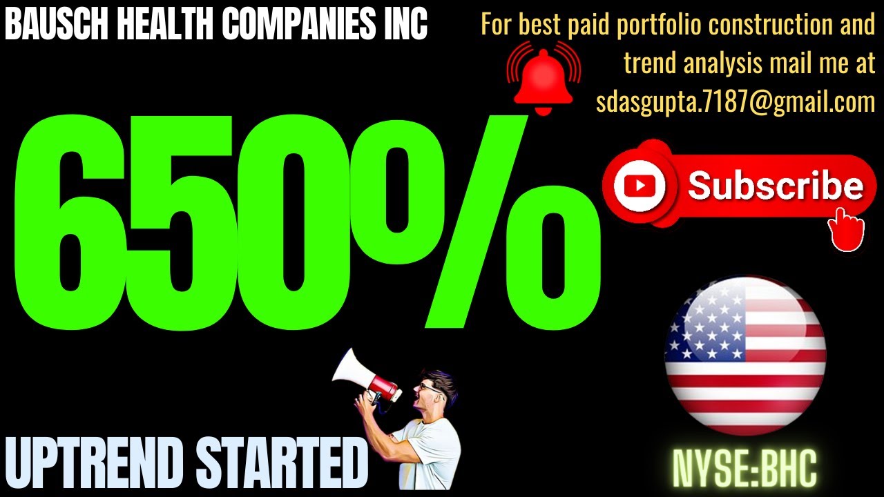 BAUSCH HEALTH UPTREND STARTED | BHC STOCK NEWS