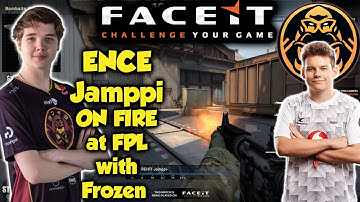 ENCE Jamppi plays FPL with Frozen & Rallen & innocent & kreaz in Train