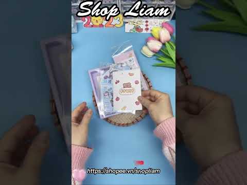 Video ASMR Packing Order #487-Sticker-Bút cắt Sticker - Sổ... - youtube