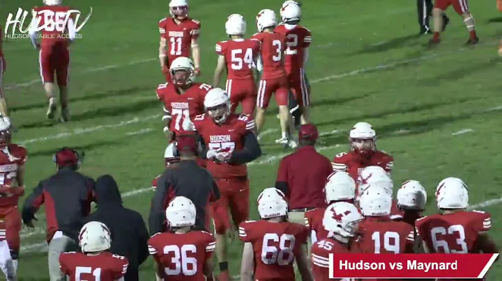 Hudson vs Maynard | Varsity Football