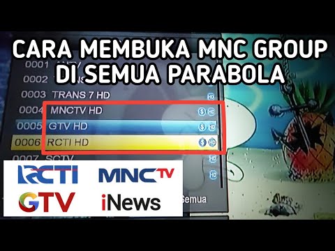 Cara Membuka MNC Group Di Semua Parabola K-Vision