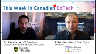 This Week in Canadian EdTech with Dr. Alec Couros on Adapting to Learning at Home during  COVID-19