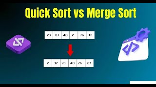 Algorithms - Quick and Merge sorting SEBI grade A IT officer Phase 2