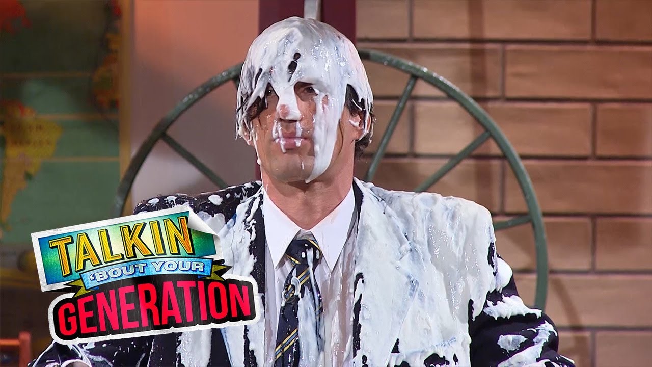 Andy turns into a human honey crackle | Talkin’ ‘Bout Your Generation