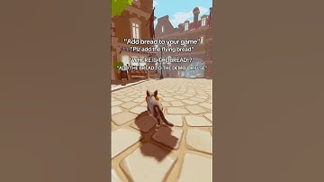 I added the flying bread to the demo #gamedesign #indiegames #gamedev #gamedevelopment #gaming #fypシ