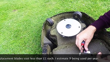 Husqvarna Automower Challenge Part 6 - Maintenance (changing the blades)