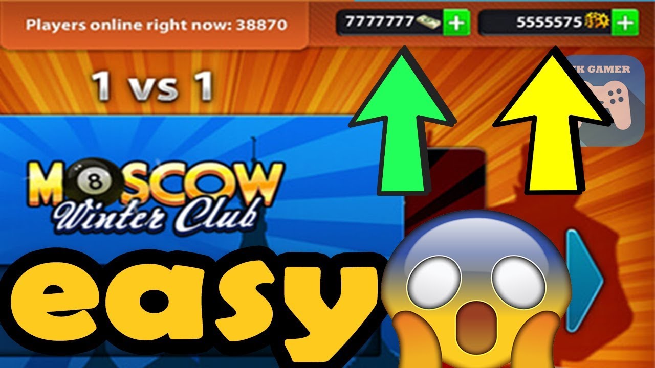 hack 8 ball pool free coins and cash (on one click) - 
