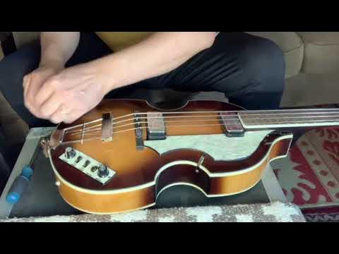 How to Set Up a Hofner Violin Bass Strap 